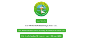 HBSE 10th Board result 2025